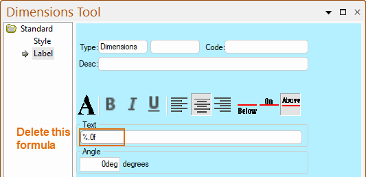 Imperial Dimension Label